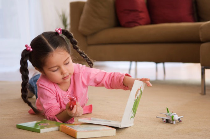 Ребёнок и чтение книг